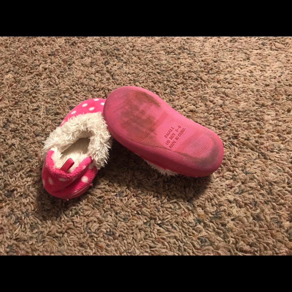 Polka Dot Slippers